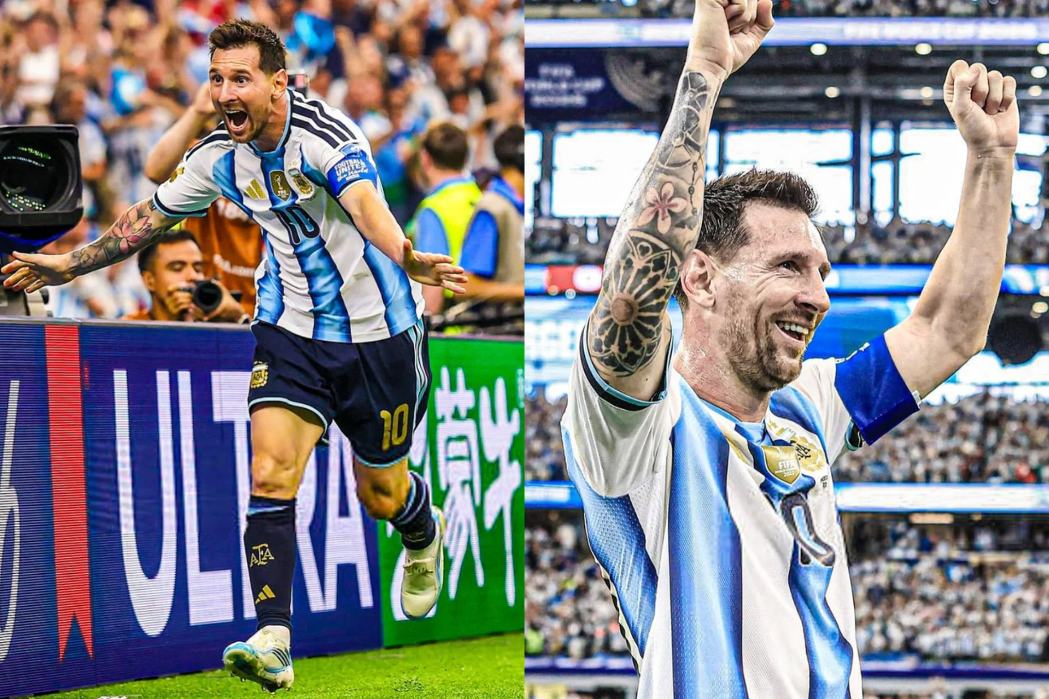 Messi imparable: los 10 récords que destrozó tras el triunfo argentino ante Austria