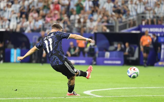 ¡Explosión argentina! GOLAZO de Lo Celso y penal de Lautaro para liquidar a Jordania en Dallas