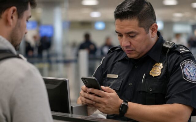 ¡Alerta viajero! EE.UU. puede revisarte el celular en la frontera: qué podés perder