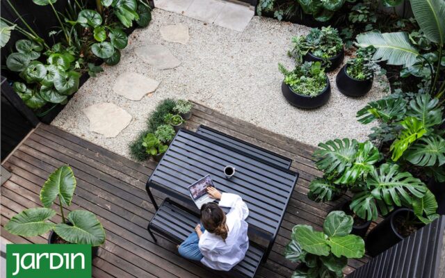 De un patio oscuro a una jungla urbana: la transformación que te va a dejar sin aliento