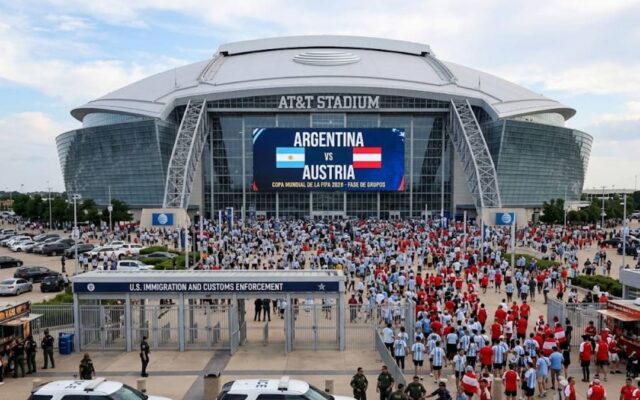 Alerta en Dallas: el ICE confirmó operativos en el partido de Argentina por el Mundial 2026