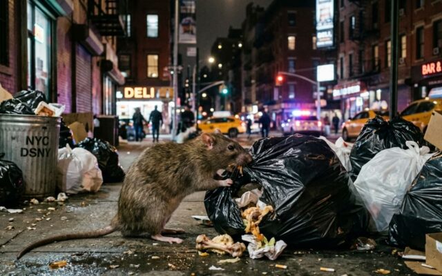 Nueva York invadida por ratas: la decisión que hace 50 años desató la plaga