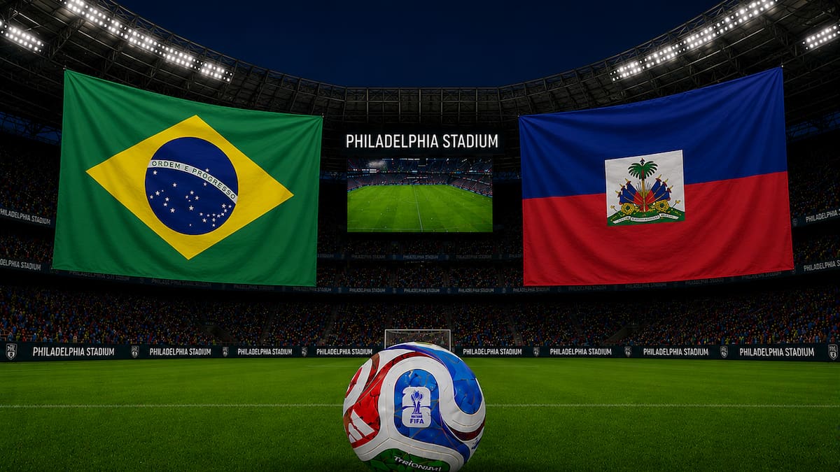 Brasil vs. Haití: duelo clave en Filadelfia por el Grupo C del Mundial 2026