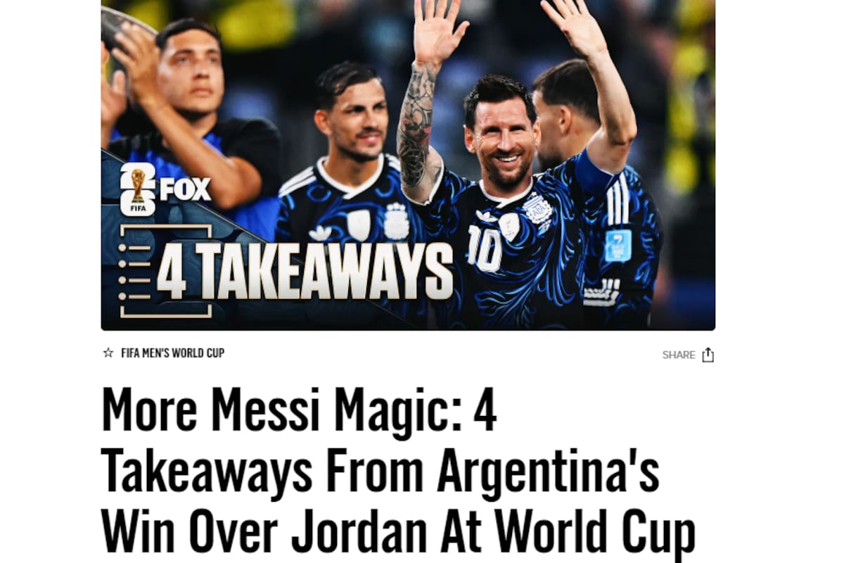 ¡Escándalo mundial! Medios se rinden al gol de Messi que rompió récords en el Mundial 2026