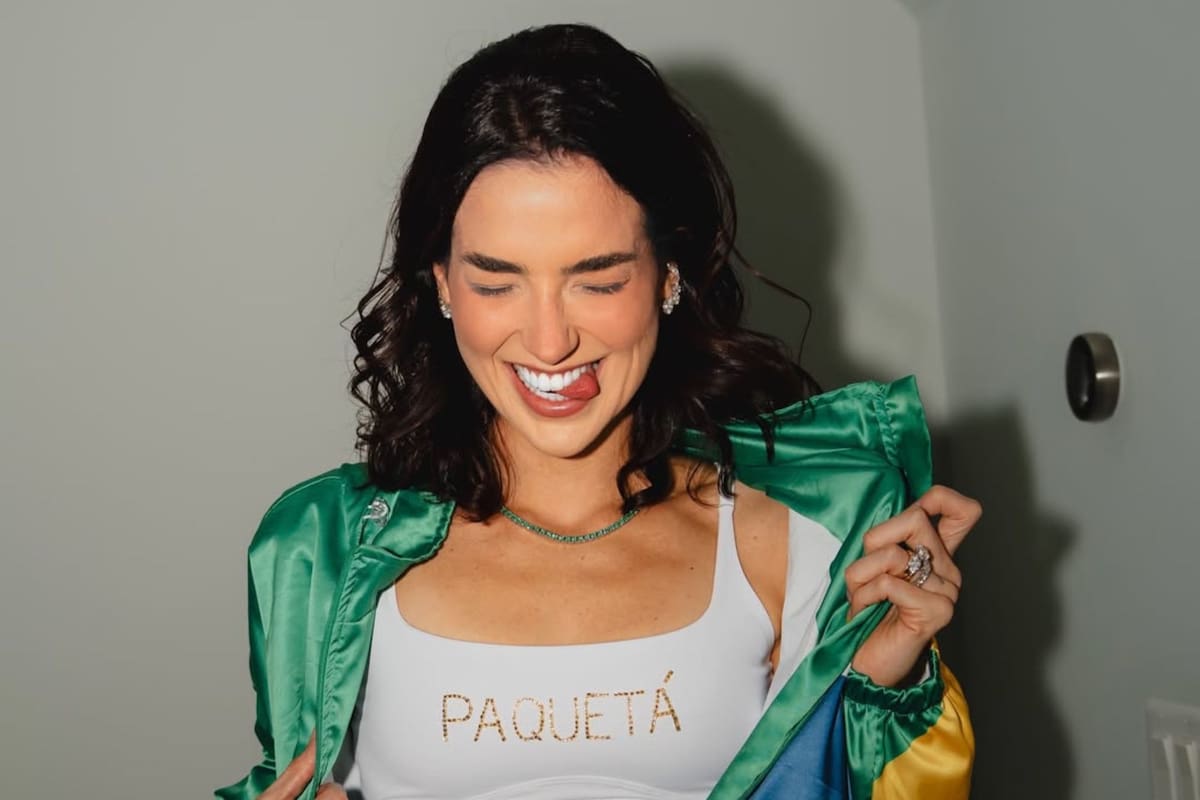 Duda Fournier: la esposa de Paquetá que se robó el show en las redes y ahora es un pilar en la Selección