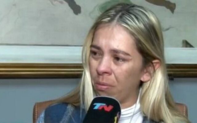 “No voy a ver más a mi hija”: la mamá de Agostina Vega reapareció y exigió perpetua para Barrelier