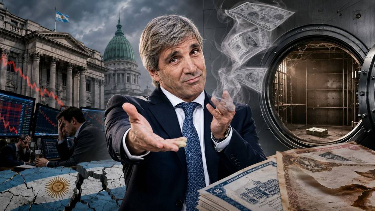 Caputo, el broker-ministro que promete dólares que no tiene: el plan financiero 2026/2027 es humo