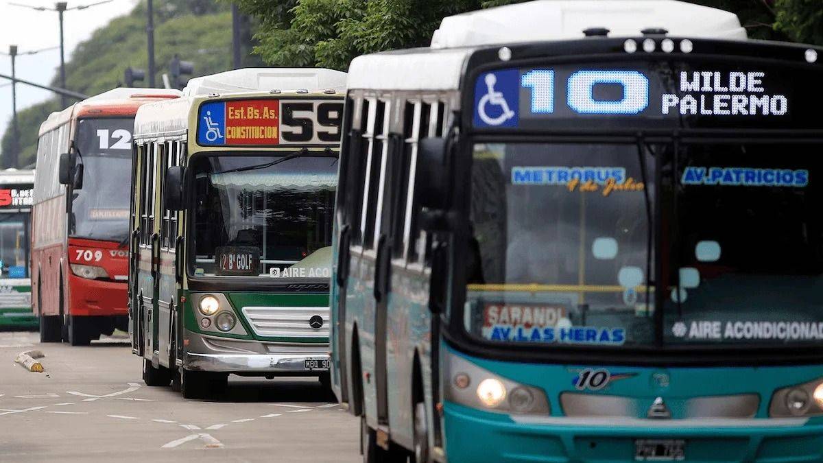 Transporte en el AMBA para la final del Mundial: colectivos se frenan, trenes y subtes siguen