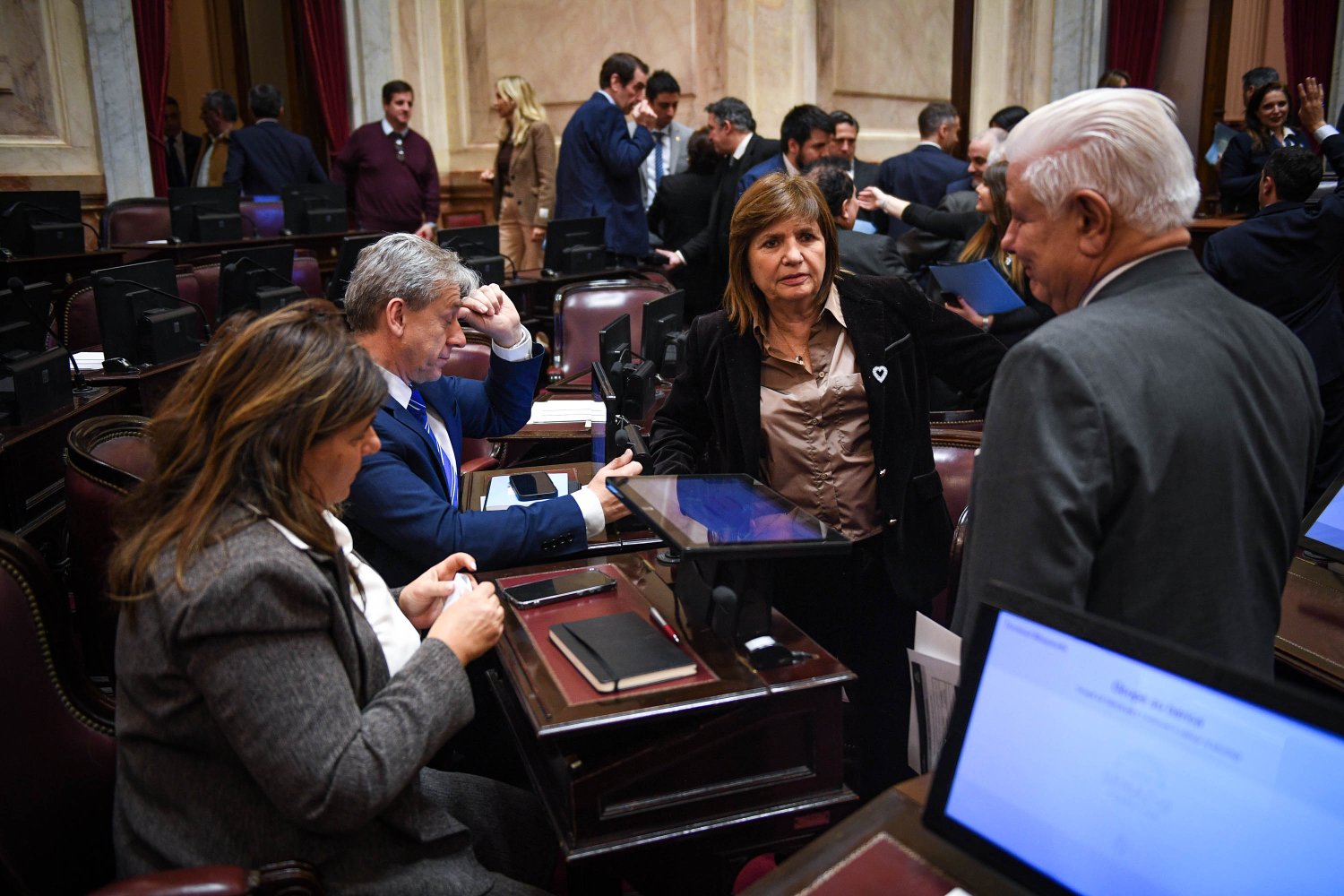 Bullrich fracasó con la ley de tierras: se posterga para agosto, mientras el pueblo festeja Malvinas