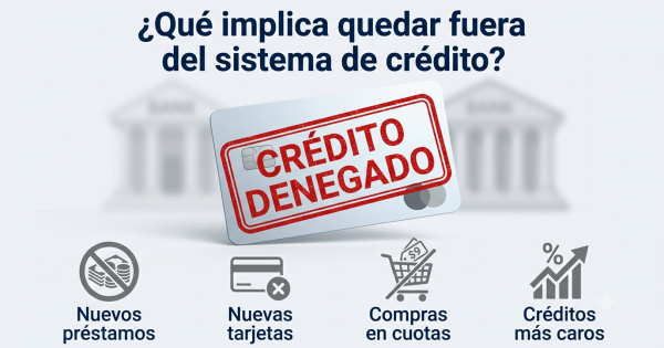 Alarmante: casi 7 millones de argentinos quedaron fuera del sistema crediticio