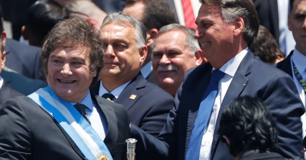Milei to Visit Bolsonaro in Brazil, Stirs Region: Controversial Tour with Hard-Right Flavor