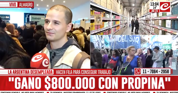 5,000 People for 400 Jobs: The Hunger Line at Almagro Job Fair