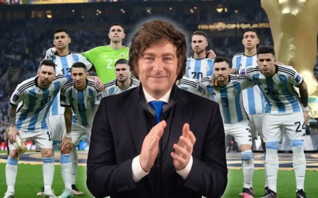Milei: “Hay que tomar conciencia histórica del logro enorme de este grupo de jugadores”
