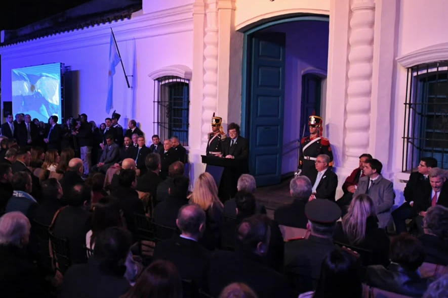 Milei arengó en la vigilia del 9 de Julio: "Hicimos el ajuste más grande de la historia"