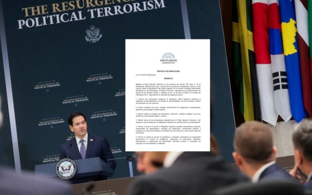 Bregman demands explanations for US summit against 'left-wing terrorism'