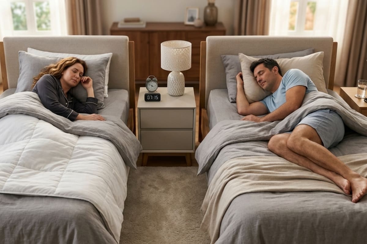 ¿Crisis o salvación? El 'divorcio de dormitorio' que arrasa entre famosos y millennials