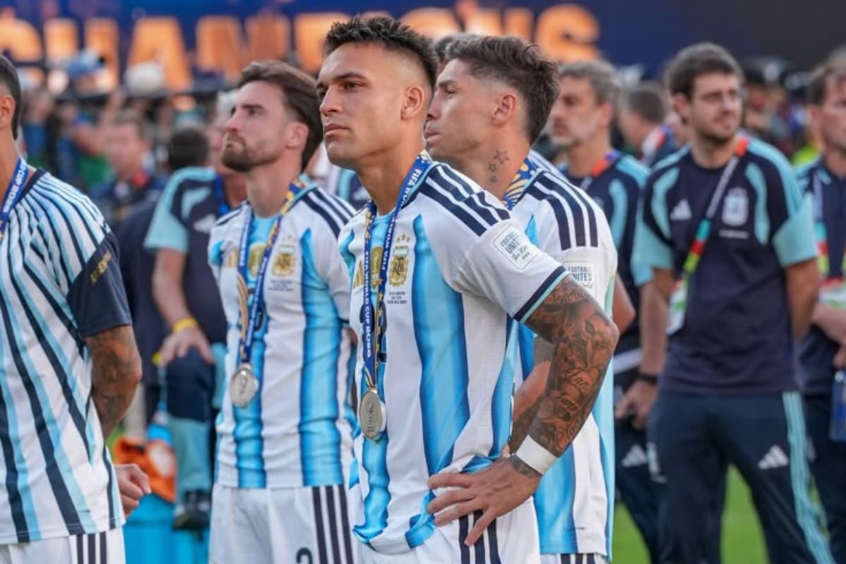 Lautaro Martínez estalló tras la final: "Me hubiese gustado ayudar adentro de la cancha"
