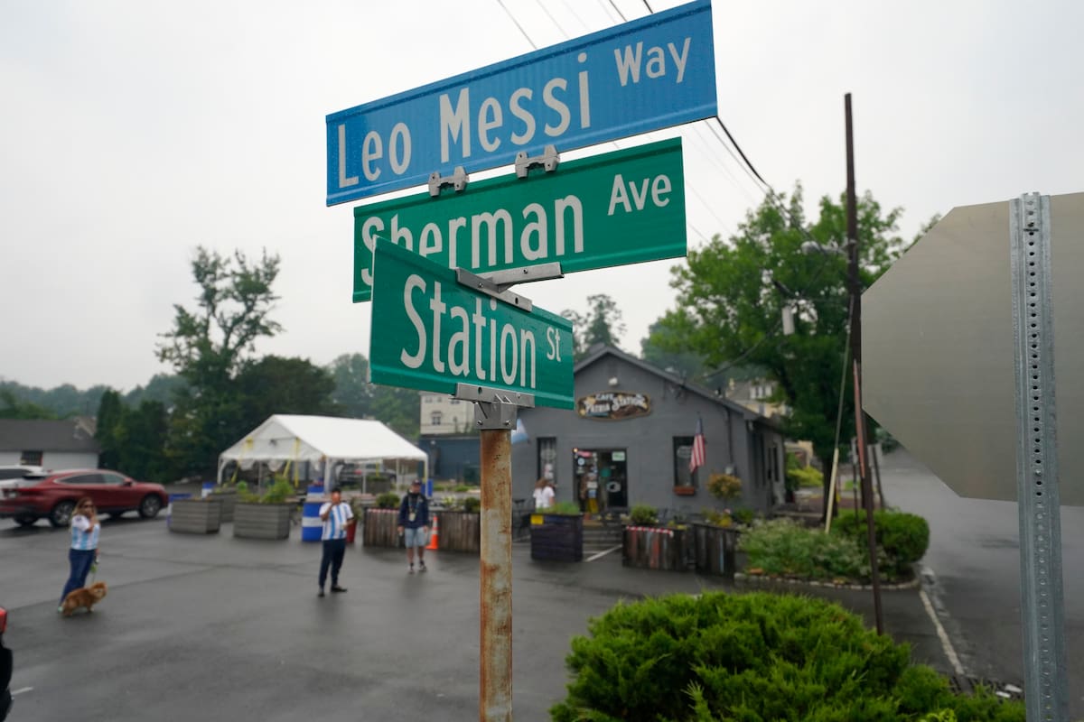 ¡Messi ya tiene su calle en Nueva Jersey! El homenaje que puede ser eterno si Argentina gana el Mundial