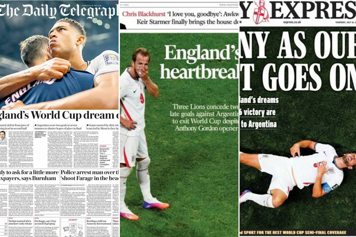 La prensa inglesa se desangra: culpan a Tuchel y lloran a Messi tras la eliminación