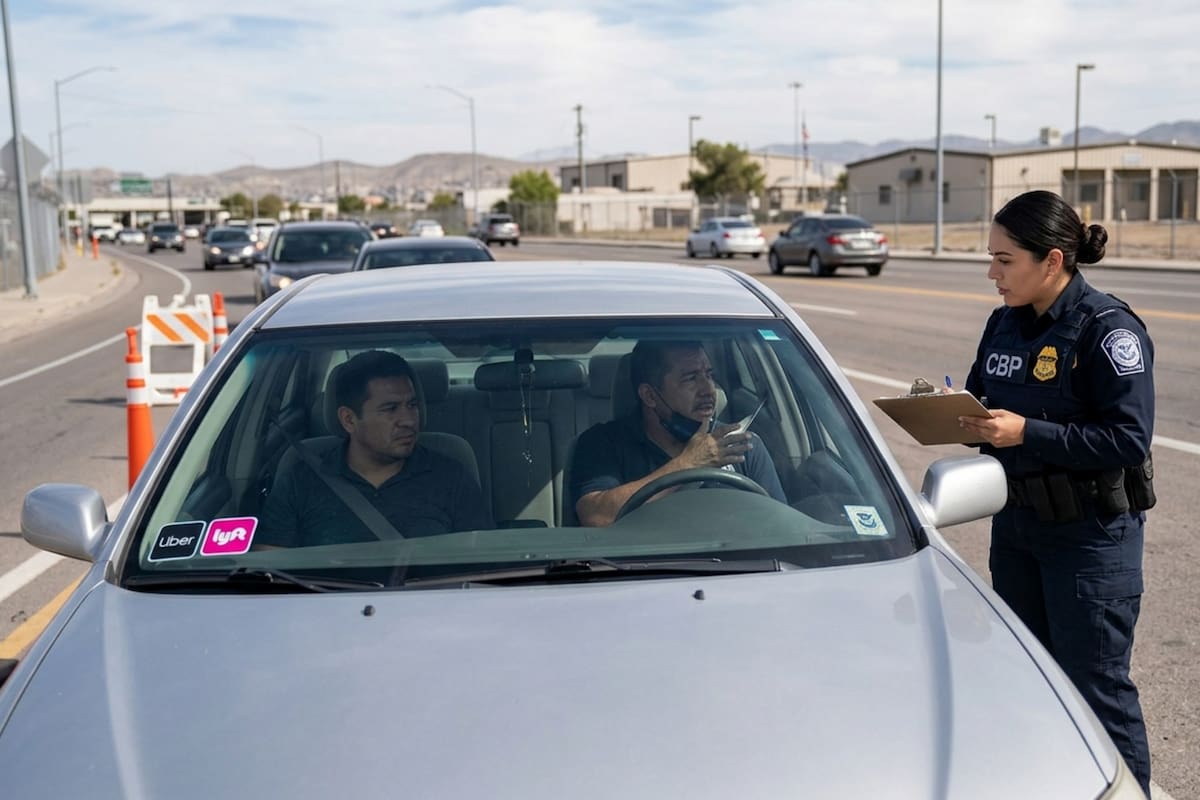 ¡Alerta en El Paso! CBP advierte a conductores de Uber y Lyft: los cárteles los usan para tráfico de personas