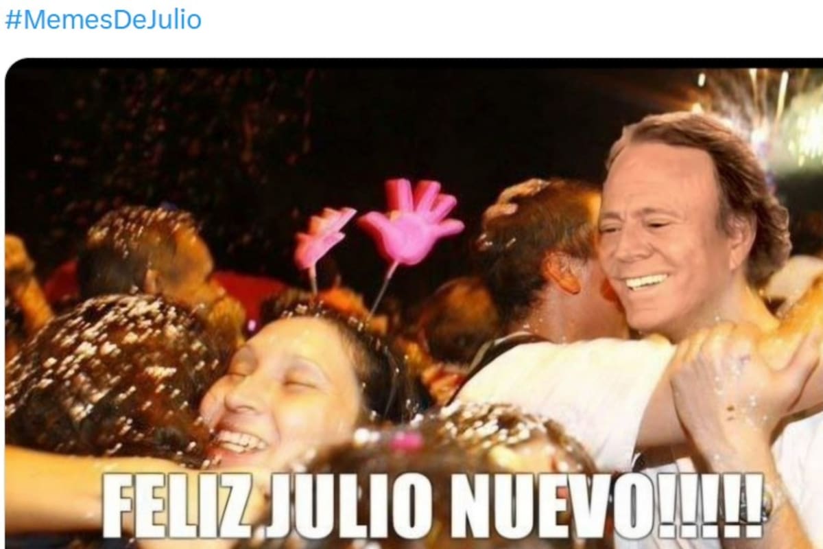 Explotó julio y los memes de Julio Iglesias ya son furia viral: el frío se viene con todo