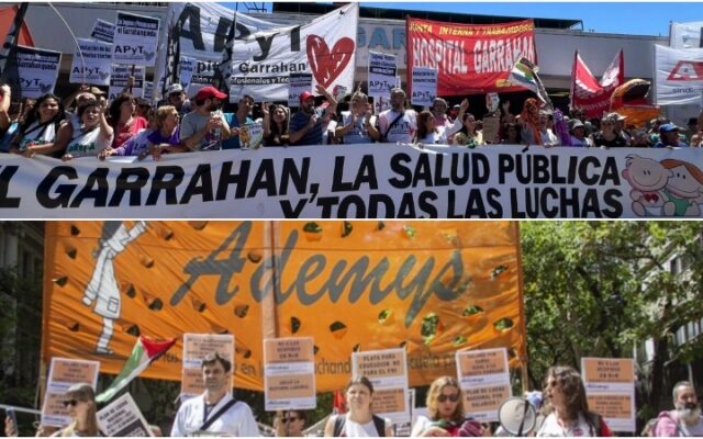 Garrahan y Ademys impulsan coordinadora contra el ajuste de Milei y Macri