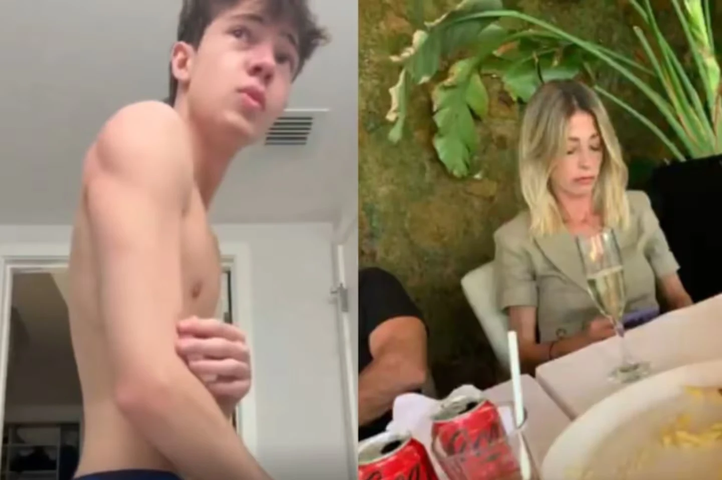 Hijo de Geraldine Mayer denunció a sus padres por maltrato: mostró golpes y chats