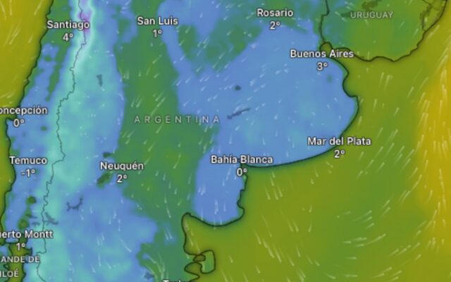 Alerta naranja y amarilla: frío extremo, vientos y Zonda azotan 21 provincias este sábado