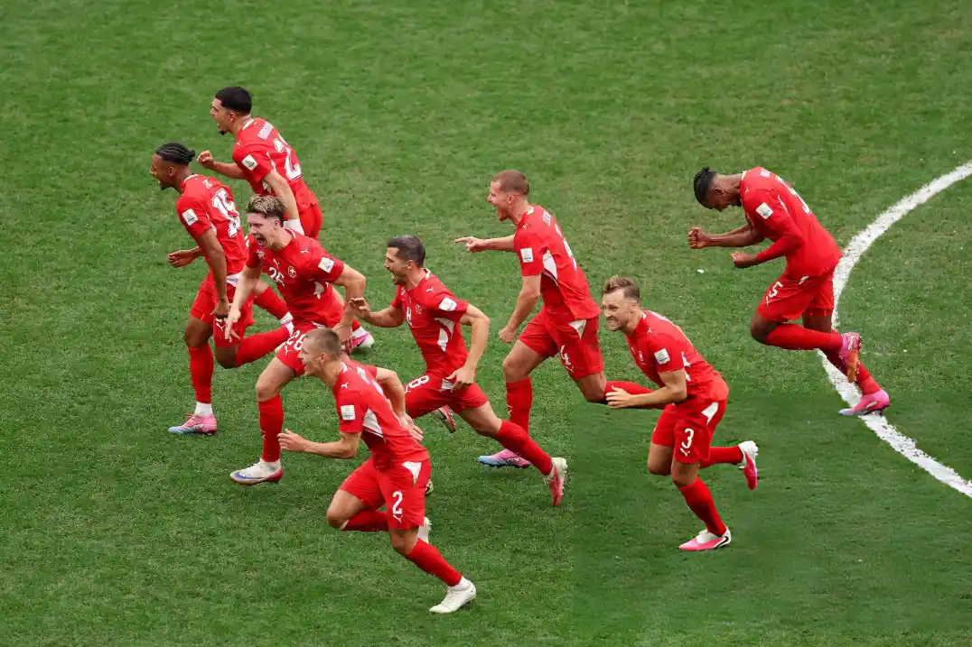 ¡ATENTO SCALONI! Suiza eliminó a Colombia por penales y será el rival de Argentina en cuartos