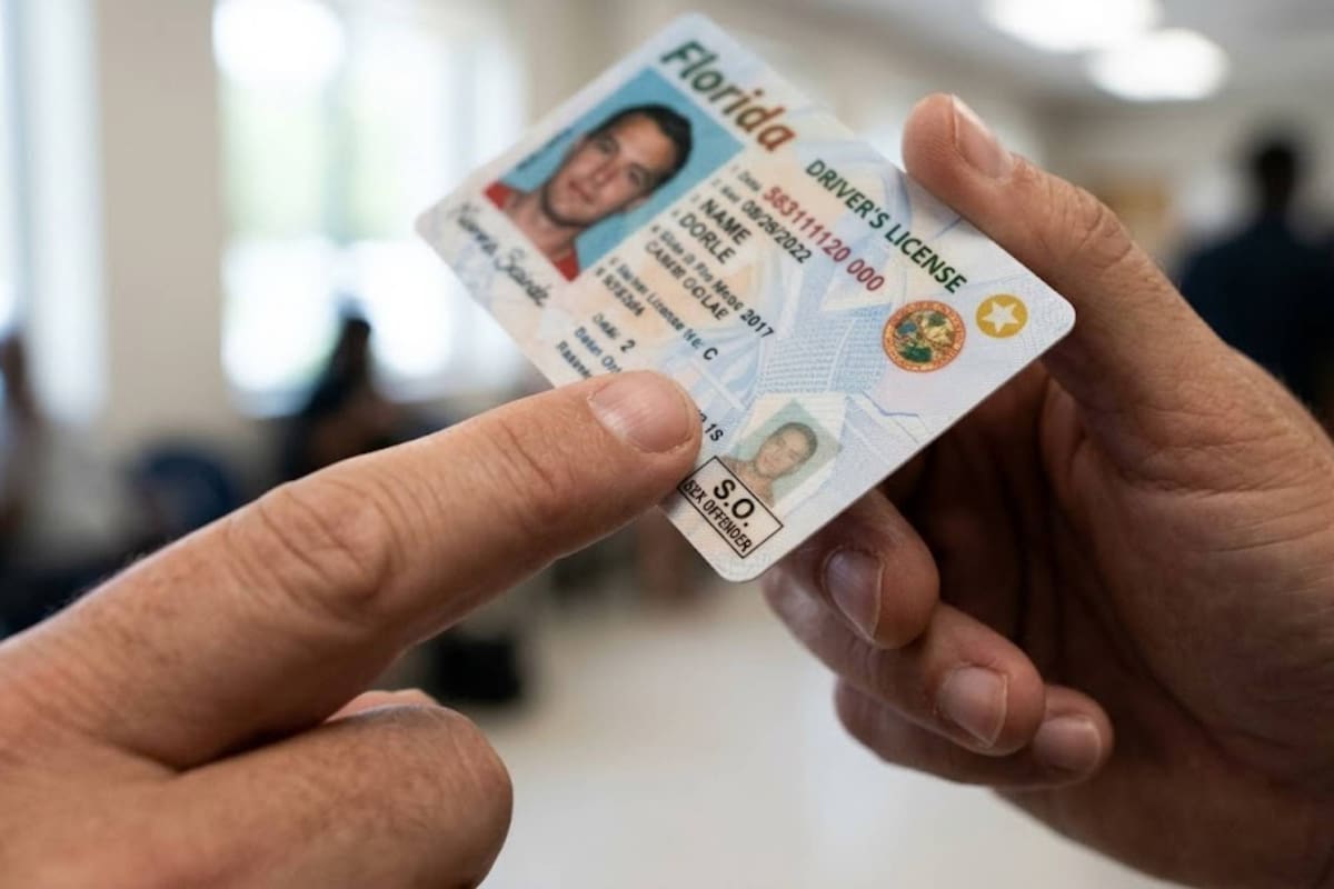 Florida: la ley SB 1332 que marcará las licencias de ofensores de carrera y refuerza el registro