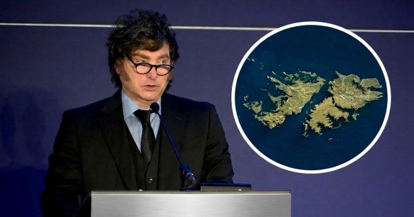 Milei afirmó que las Malvinas volverán a ser argentinas y Cancillería protestó por el HMS Medway